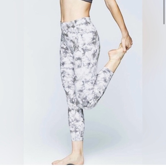 Athleta Tye-Dye Leggings, Size S - Picture 1 of 8